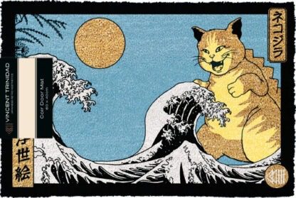 Vincent Trinidad Catzilla Ukiyoe