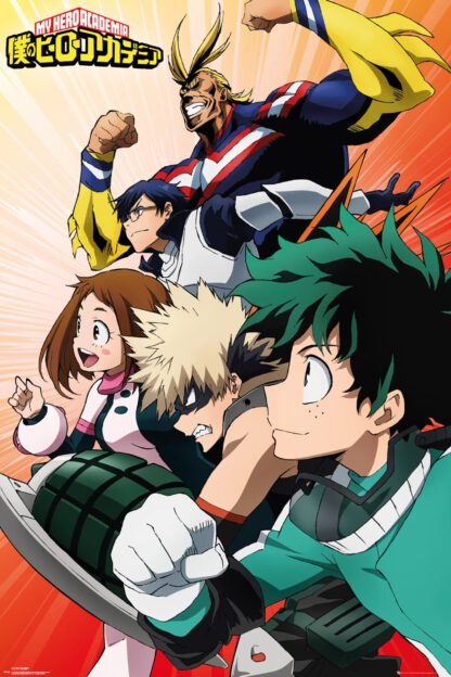 MY HERO ACADEMIA - HEROES (SMALL POSTER)